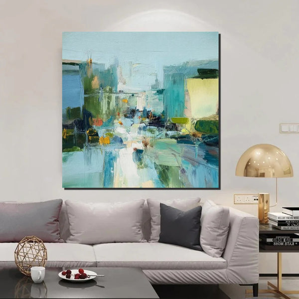 Abstract Wall Art on Canvas, Modern Paintings for Bedroom, Hand Painted Canvas Art, Contemporary Art on Canvas, Original Acrylic Paintings-Paintingforhome