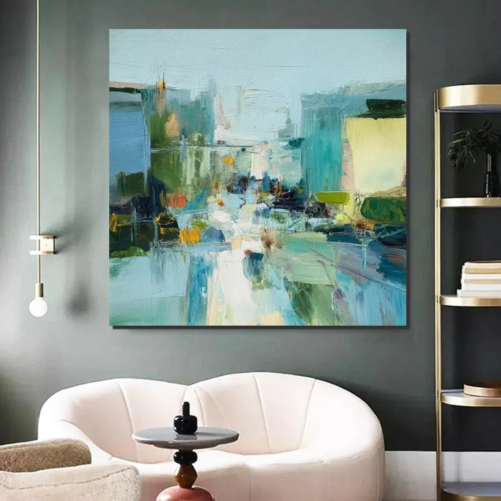 Abstract Wall Art on Canvas, Modern Paintings for Bedroom, Hand Painted Canvas Art, Contemporary Art on Canvas, Original Acrylic Paintings-Paintingforhome