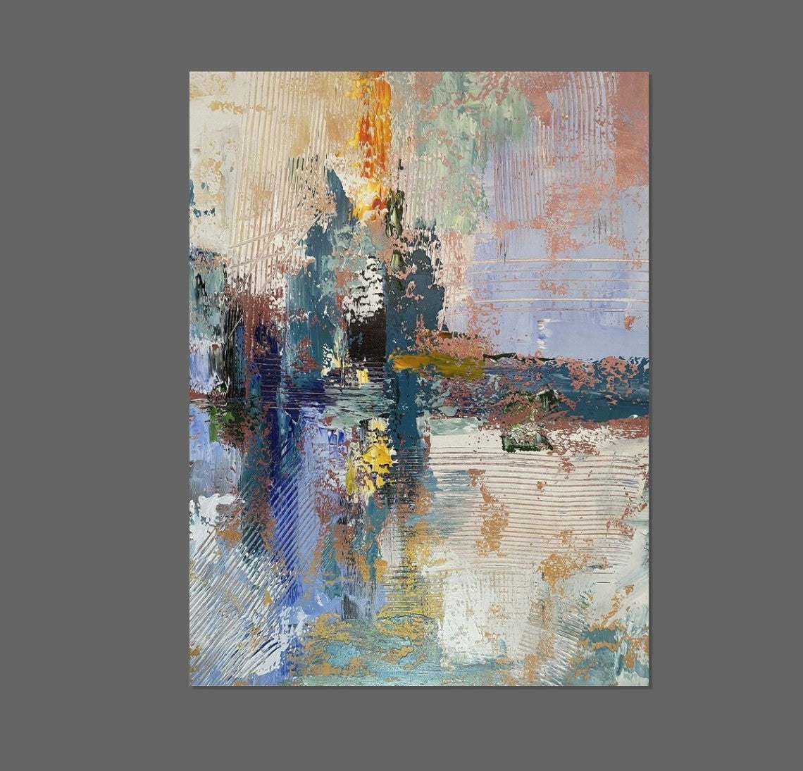 Living Room Acrylic Painting, Modern Wall Art Ideas for Dining Room, Large Canvas Painting, Contemporary Painting, Large Paintings for Bedroom-Paintingforhome