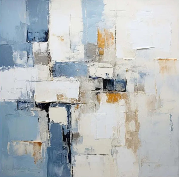 Modern Contemporary Artwork, Buy Paintings Online, Heavy Texture Canvas Art, Abstract Acrylic Paintings for Living Room, Oversized Large Wall Art-Paintingforhome