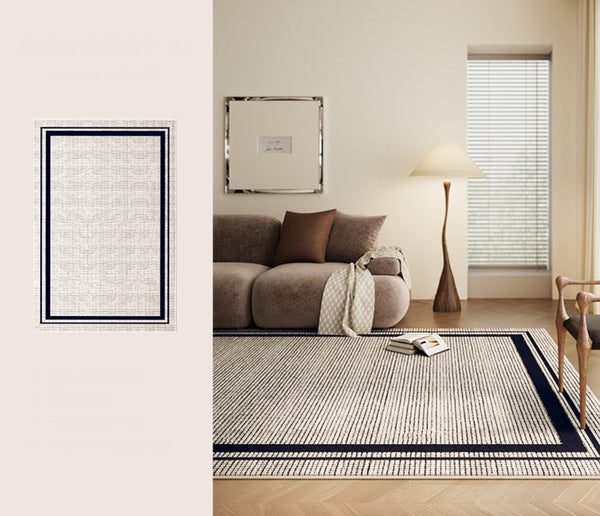 Geometric Modern Rugs for Sale, Contemporary Modern Rugs for Bedroom, Modern Rug Placement Ideas for Living Room, Abstract Rugs for Dining Room-Paintingforhome