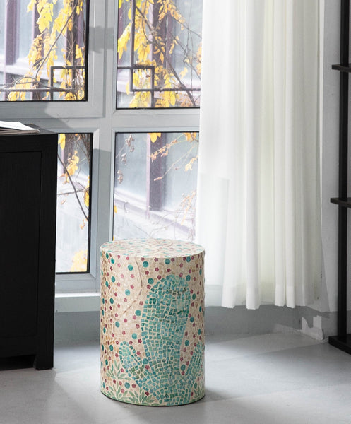 Unique Small End Table, Portable Casual Side Table, Creative Coffee Table, Contemporary Small Sofa Side Table, Shell Small Side Table-Paintingforhome