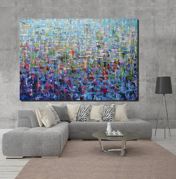 Canvas Painting for Living Room, Large Paintings for Sale, Simple Modern Art, Extra Large Wall Art Painting, Modern Contemporary Abstract Artwork-Paintingforhome