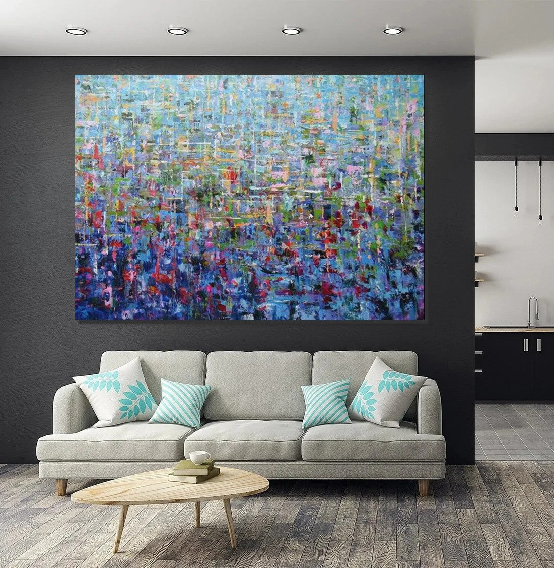 Canvas Painting for Living Room, Large Paintings for Sale, Simple Modern Art, Extra Large Wall Art Painting, Modern Contemporary Abstract Artwork-Paintingforhome