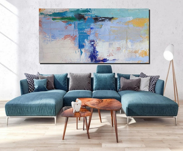 Oversized Abstract Artwork, Modern Canvas Paintings for Bedroom, Extra Large Paintings for Living Room, Abstract Wall Art Paintings, Simple Modern Art-Paintingforhome