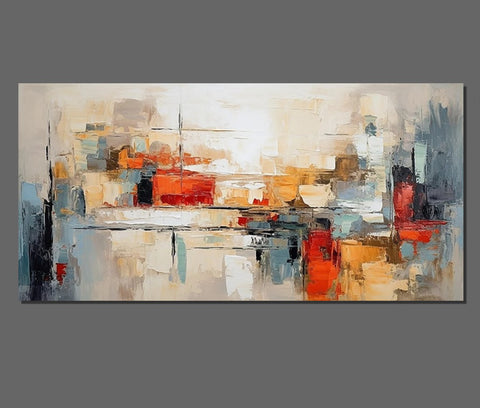 Original Abstract Art, Hand Painted Canvas Art, Modern Paintings for Living Room, Canvas Paintings for Bedroom, Heavy Texture Paintings-Paintingforhome