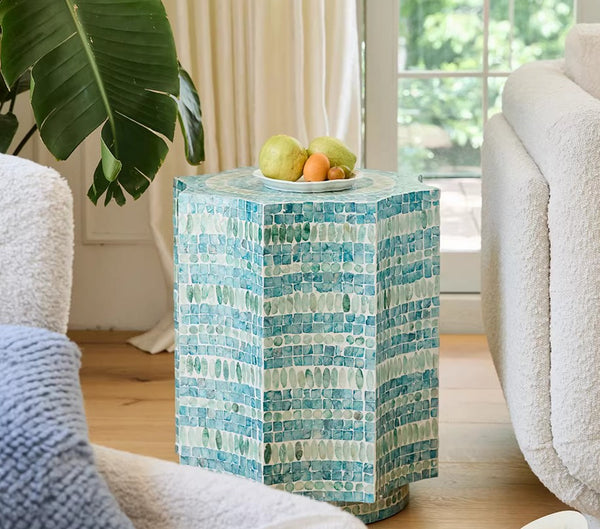 Shell Small Sofa Side Table, Contemporary Bedside Table, Bedside Small Side Table, Modern Side Table, Small End Table, Portable Casual Side Table, Creative Coffee Table, Contemporary Side Table-Paintingforhome