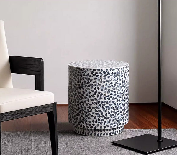 Portable Casual Side Table, Contemporary Round Side Table, Creative Coffee Table, Bedside Small Side Table, Shell Small Sofa Side Table, Contemporary Side Table-Paintingforhome