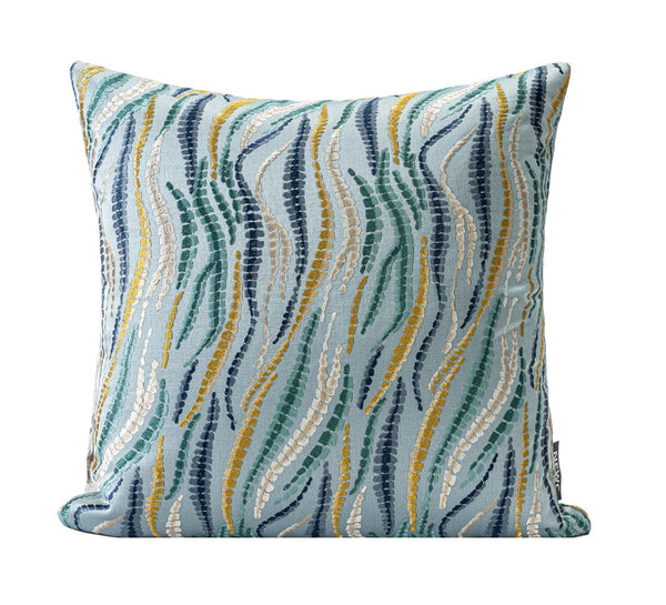 Square Modern Pillows for Couch, Contemporary Modern Sofa Pillows, Decorative Throw Pillows for Bedroom, Large Throw Pillow for Living Room-Paintingforhome