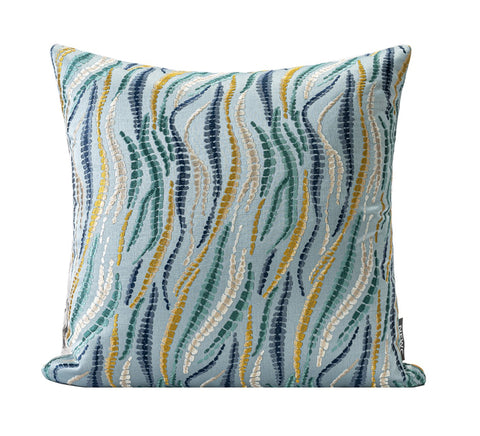 Square Modern Pillows for Couch, Contemporary Modern Sofa Pillows, Decorative Throw Pillows for Bedroom, Large Throw Pillow for Living Room-Paintingforhome