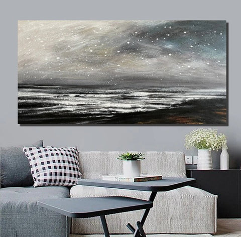 Modern Contemporary Abstract Artwork, Extra Large Wall Art Painting, Acrylic Painting for Living Room, Heavy Texture Paintings-Paintingforhome