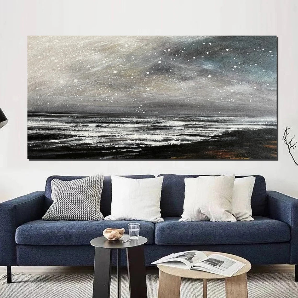 Modern Contemporary Abstract Artwork, Extra Large Wall Art Painting, Acrylic Painting for Living Room, Heavy Texture Paintings-Paintingforhome
