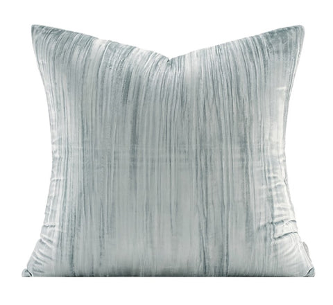 Decorative Pillow Covers, Modern Pillows for Couch, Blue Decorative Throw Pillows for Living Room, Large Modern Sofa Pillow Cases-Paintingforhome