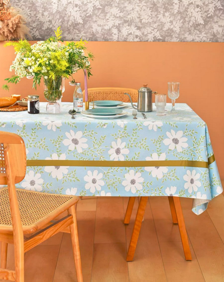 Modern Table Cloths for Dining Room, Farmhouse Cotton Table Cloth, Kitchen Rectangular Table Covers, Square Tablecloth for Round Table, Wedding Tablecloth-Paintingforhome