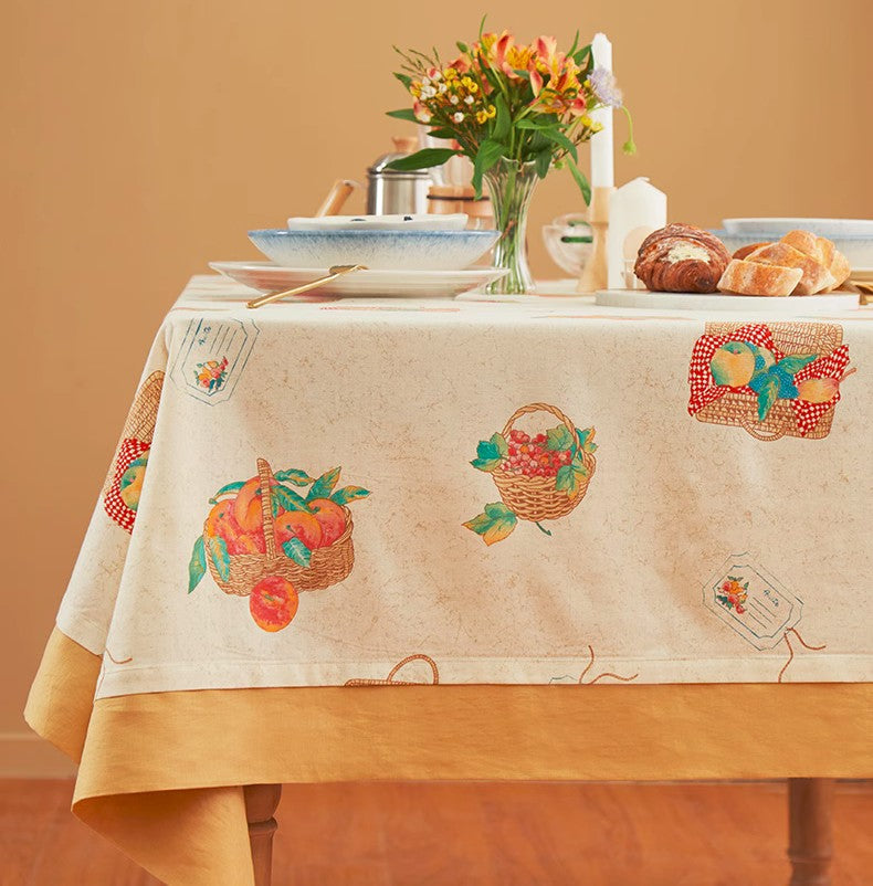 Extra Large Modern Table Cloths for Dining Room, Kitchen Rectangular Table Covers, Square Tablecloth for Round Table, Wedding Tablecloth, Farmhouse Cotton Table Cloth-Paintingforhome