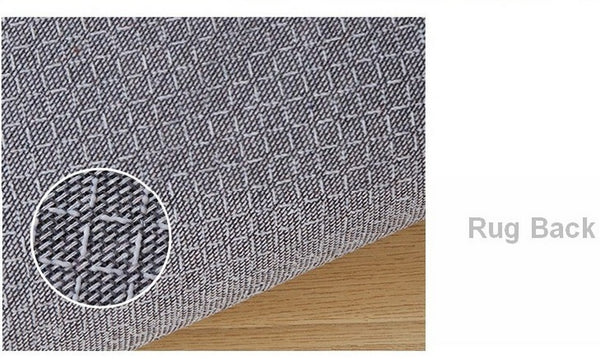 Contemporary Modern Rugs, Mid Century Round Modern Rugs under Chairs, Bedroom Abstract Modern Area Rugs, Geometric Round Rugs for Dining Room-Paintingforhome