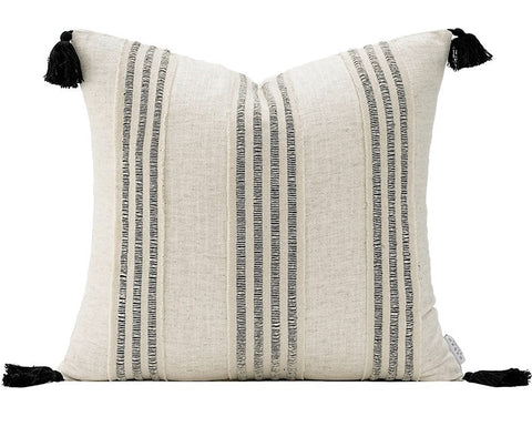 Contemporary Modern Sofa Pillows for Bedroom, Simple Decorative Throw Pillows, Large Throw Pillow for Interior Design, Large Square Modern Throw Pillows for Couch-Paintingforhome