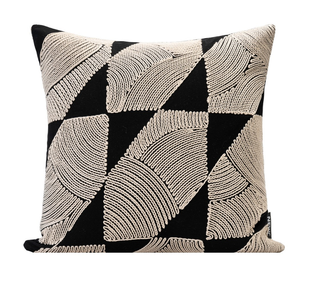 Modern Pillows for Couch, Contemporary Modern Sofa Pillows, Decorative Throw Pillows for Bedroom, Large Modern Pillow for Living Room-Paintingforhome