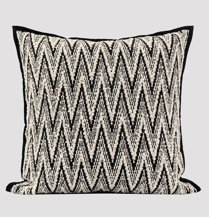 Large Abstract Throw Pillows for Couch, Modern Sofa Throw Pillows, Contemporary Throw Pillow for Living Room, Modern Square Pillows-Paintingforhome