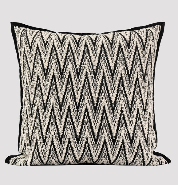 Large Abstract Throw Pillows for Couch, Modern Sofa Throw Pillows, Contemporary Throw Pillow for Living Room, Modern Square Pillows-Paintingforhome