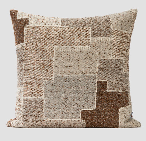 Large Square Modern Throw Pillows for Couch, Contemporary Modern Sofa Pillows for Bedroom, Simple Decorative Throw Pillows, Large Throw Pillow for Interior Design-Paintingforhome