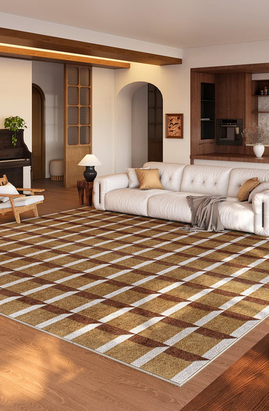 Modern Living Room Rug Ideas, Mid Century Modern Rugs, Geometric Modern Carpets, Contemporary Abstract Rugs for Office