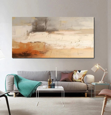 Contemporary Canvas Artwork, Large Modern Acrylic Painting, Hand Painted Wall Art Painting, Abstract Wall Art Paintings, Modern Art for Dining Room-Paintingforhome