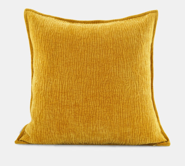 Contemporary Modern Pillows for Couch, Large Modern Sofa Cushion, Yellow Decorative Pillow Covers, Simple Decorative Throw Pillows for Living Room-Paintingforhome