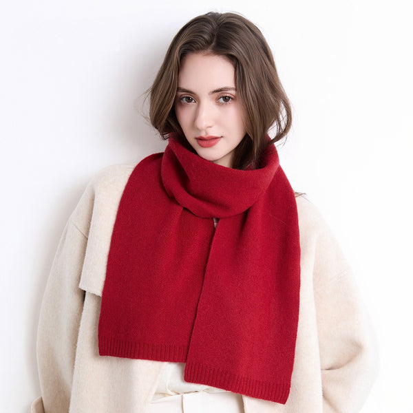 Casual Scarf for Women, Modern Wool Scarf for Women, Small Soft Scarf for Women, Cold Weather Scarves