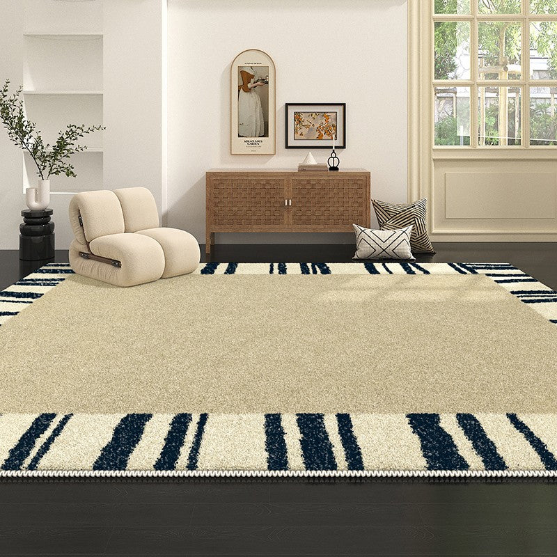 Abstract Modern Rugs for Living Room, Contemporary Modern Rugs Next to Bed, Bathroom Area Rugs, Dining Room Modern Floor Carpets, Modern Rug Ideas for Bedroom-Paintingforhome