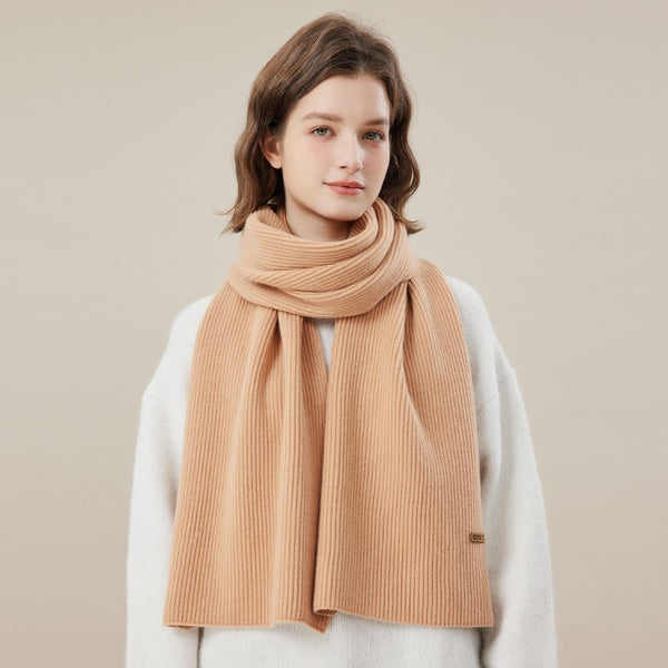 Fashion Designer Scarf, Casual Scarf for Women, Modern Winter Scarf, Cold Weather Scarf, Wool Scarf for Women, Soft Cashmere Scarf for Women-Paintingforhome