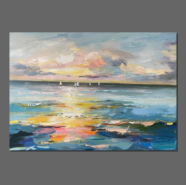 Abstract Canvas Painting, Extra Large Abstract Artwork, Modern Paintings for Dining Room, Hand Painted Canvas Art, Oversized Large Wall Art-Paintingforhome