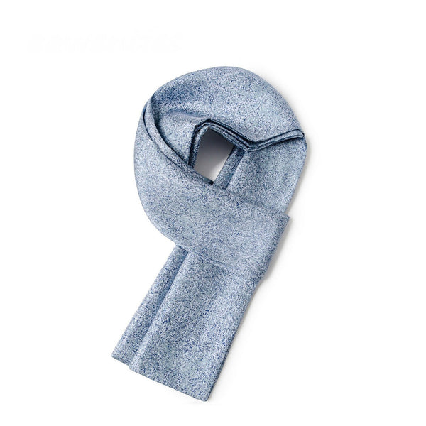 Silk Ascot For Men, British Style Long Scarf, Business Silk Scarf Men, Luxury Silk Neck Scarf, Silk Scarf For Suit, Formal Wear Silk Scarf, Mens Spring Autumn Scarf, Lightweight Silk Scarf Men
