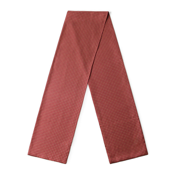 Red Mens Spring Autumn Scarf, Lightweight Silk Scarf Men, Formal Wear Silk Scarf, Silk Ascot For Men, Silk Neckerchief For Business, Mens Dress Silk Scarf, Long Silk Scarf for Men, High Quality Silk Necktie-Paintingforhome