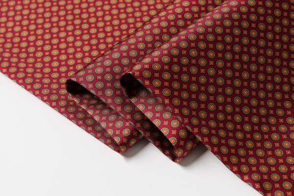 Red Mens Spring Autumn Scarf, Lightweight Silk Scarf Men, Formal Wear Silk Scarf, Silk Ascot For Men, Silk Neckerchief For Business, Mens Dress Silk Scarf, Long Silk Scarf for Men, High Quality Silk Necktie