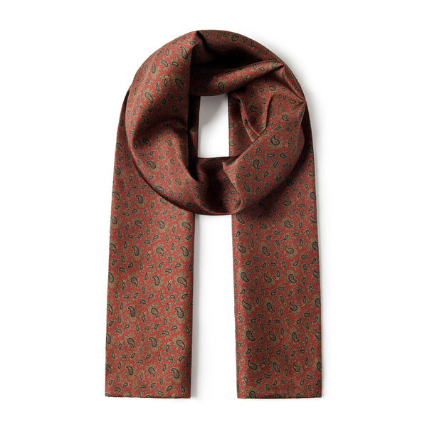 Soft Men Silk Scarf, Mens Silk Neckwear Long, Plain Silk Scarf Men, Silk Scarf For Work, Mens Spring Autumn Scarf, Formal Wear Silk Scarf, Silk Ascot For Men, Lightweight Silk Scarf Men-Paintingforhome