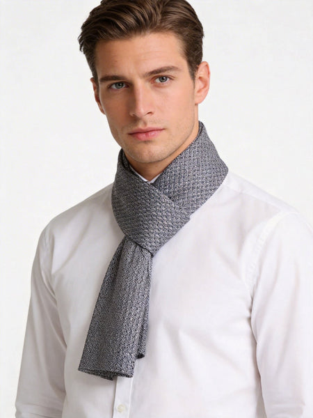 Mens Spring Autumn Scarf, Formal Wear Silk Scarf, Silk Ascot For Men, Lightweight Silk Scarf Men, Silk Neckerchief For Business, Mens Dress Silk Scarf, Long Silk Scarf for Men, High Quality Silk Necktie-Paintingforhome