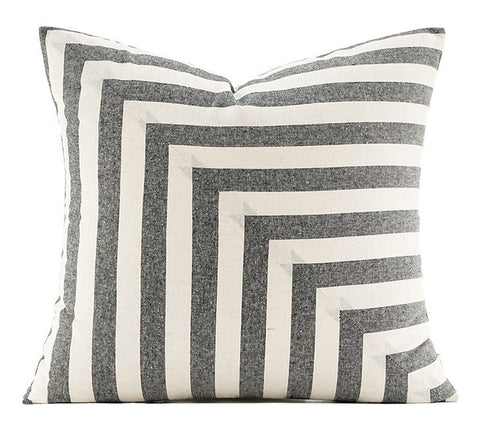 Large Square Modern Throw Pillows for Couch, Large Throw Pillow for Interior Design, Contemporary Modern Sofa Pillows for Bedroom, Simple Decorative Throw Pillows-Paintingforhome