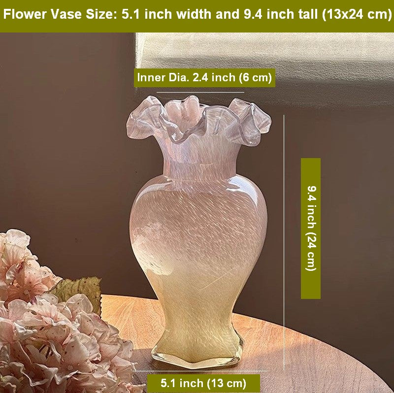 Bouquet Flower Vase, Vintage Glass Flower Vases, Creative Modern