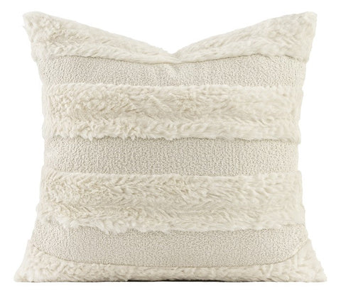 Large Throw Pillow for Interior Design, Decorative Throw Pillows for Bedroom, Square Modern Throw Pillows for Couch, Contemporary Modern Sofa Pillows-Paintingforhome