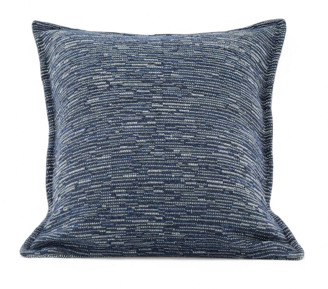 Decorative Modern Sofa Pillows for Interior Design, Large Square Decorative Throw Pillows for Couch, Blue Modern Sofa Pillows, Large Decorative Throw Pillows-Paintingforhome