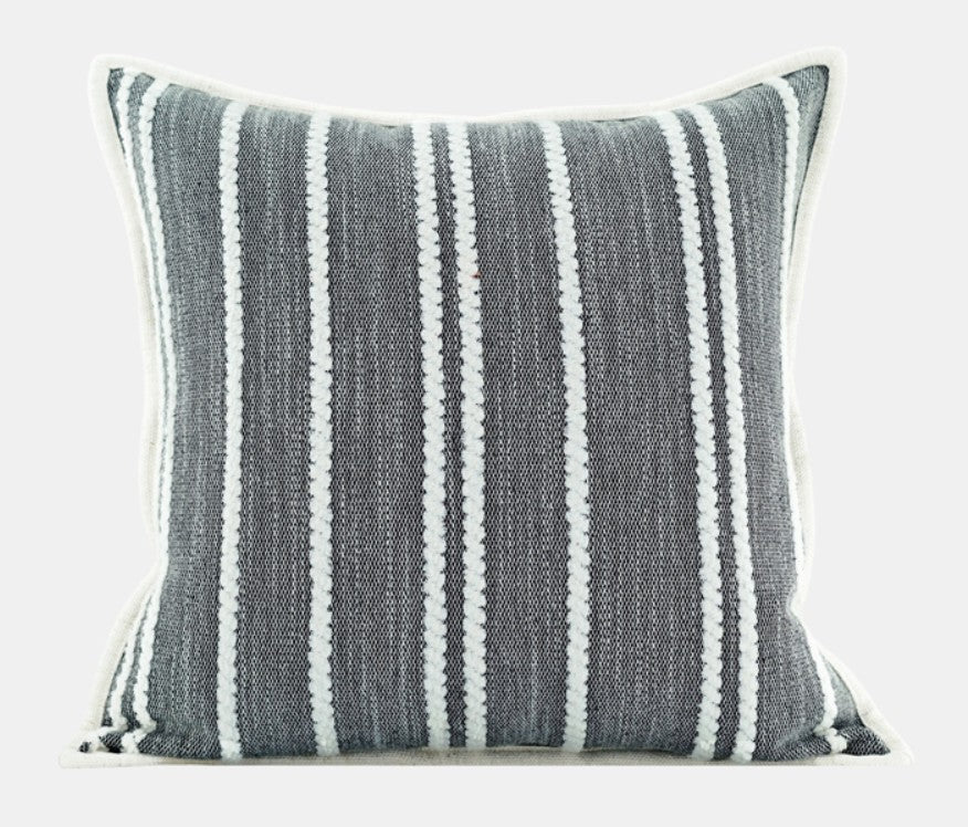 Contemporary Modern Sofa Pillows, Large Throw Pillow for Interior Design, Simple Decorative Throw Pillows, Large Square Modern Throw Pillows for Couch-Paintingforhome