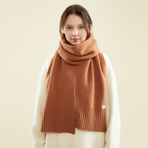 Soft Cashmere Scarf for Women, Wool Scarf for Women, Casual Scarf for Women, Fashion Designer Scarf, Cold Weather Scarf, Modern Winter Scarf-Paintingforhome