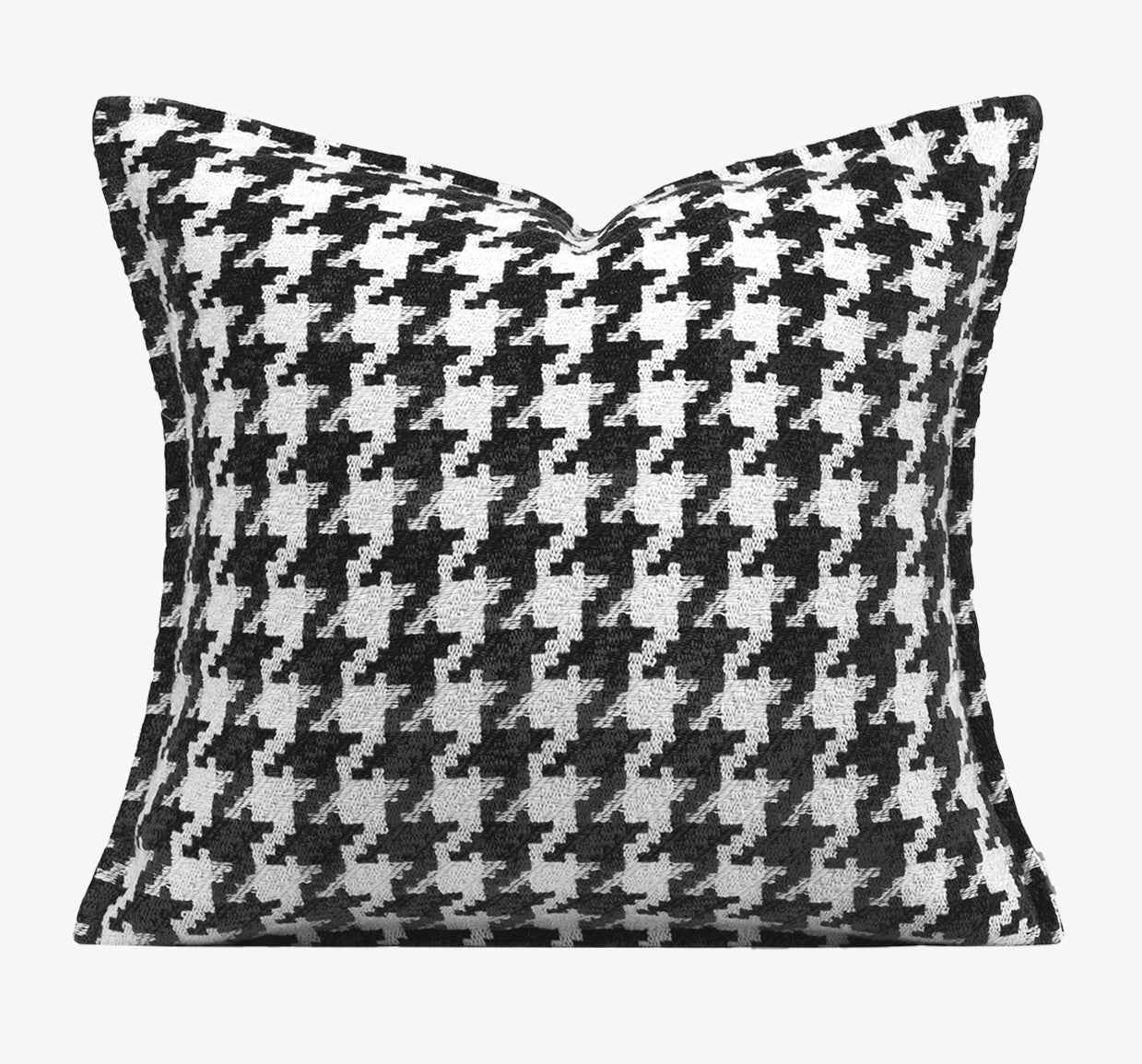 Decorative Pillows for Couch, Contemporary Throw Pillows for Living Room, Black and White Modern Sofa Pillows, Modern Square Pillows-Paintingforhome