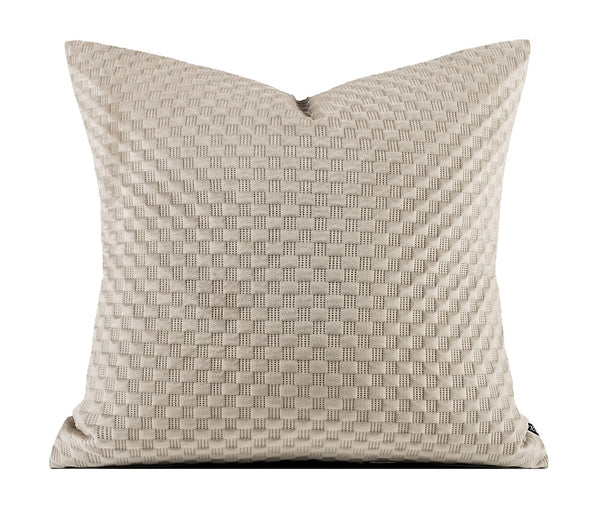 Contemporary Throw Pillows for Living Room, Modern Sofa Pillows, Modern Square Pillows, Large Decorative Pillows for Couch-Paintingforhome