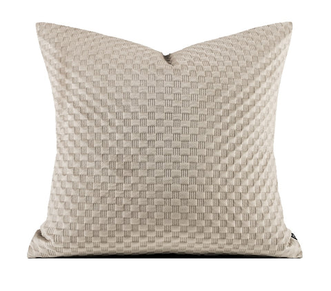 Contemporary Throw Pillows for Living Room, Modern Sofa Pillows, Modern Square Pillows, Large Decorative Pillows for Couch-Paintingforhome