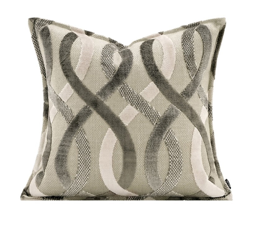 Modern Pillows for Couch, Luxury Abstract Decorative Throw Pillows for Living Room, Large Modern Sofa Pillow Cases, Decorative Pillow Covers-Paintingforhome