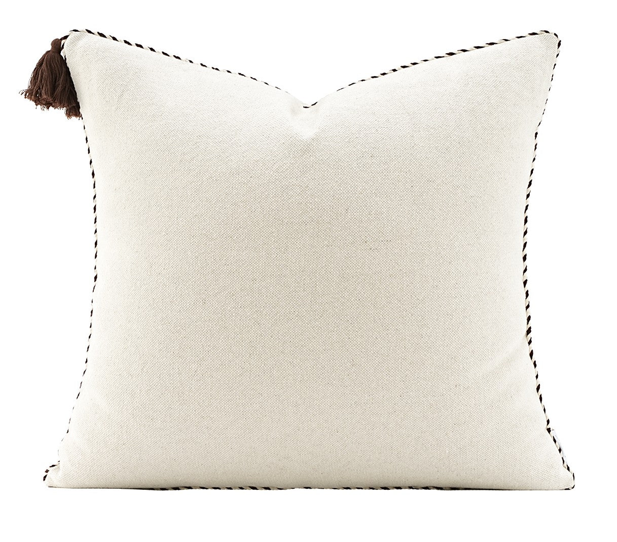 Modern Sofa Pillows, Modern Square Pillows, Simple White Decorative Pillows for Couch,Contemporary Throw Pillows for Living Room-Paintingforhome