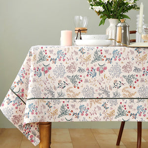 Large Rectangle Tablecloth for Dining Room Table, Rustic Table Covers for Kitchen, Country Farmhouse Tablecloth, Square Tablecloth for Round Table-Paintingforhome