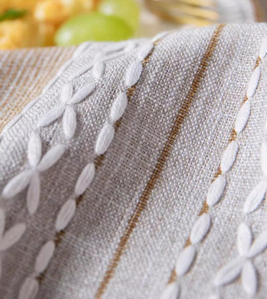 Large Cotton and Linen Rectangle Table Covers for Dining Room Table, Modern Table Cloth for Kitchen, Rectangular Tablecloths for Coffee Table-Paintingforhome